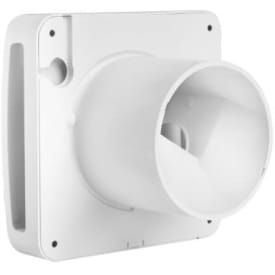 Thermex Ecoair badrumsfläkt, timer, Ø100 mm, vit