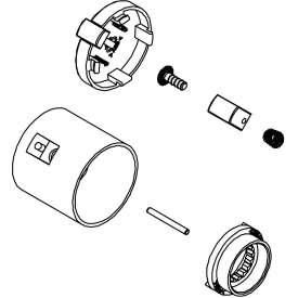 Damixa Håndtag Flow Regulering til Thermixa Zero