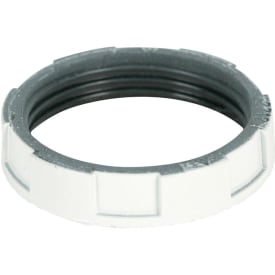 Omløpsring til sokkel Ø47 mm (E27), hvit