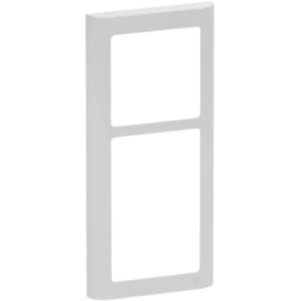 LK Fuga Soft 63 ramme, 2,5 modul, lysegrå