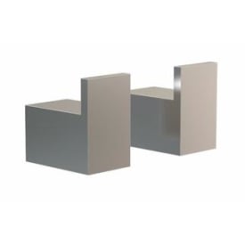 Frost Quadra håndklædekrog, 2 stk., rustfrit stål