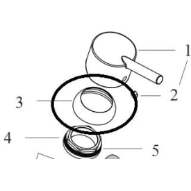Dækkappe ved Greb til Talis 32040000