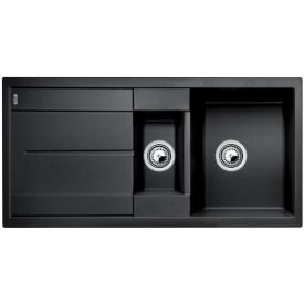 Blanco Metra 6 S UX køkkenvask, 100x50 cm, antracit