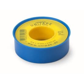 Unitape gjengetape, 12 x 0,075 mm, 12 m rull