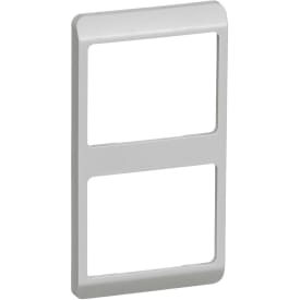 LK Opus 66 ramme 2 modul lodret, lysegrå