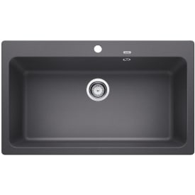 Blanco Naya XL9 UX køkkenvask, 86x51 cm, grå
