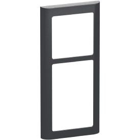 LK Fuga Soft 63 ramme, 2,5 modul, koksgrå