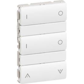 LK IHC Wireless batteritryk 6 slutte i hvid