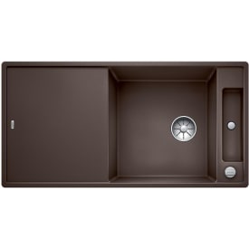 Blanco Axia III XL 6S MXI køkkenvask, 100x51 cm, brun