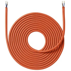 Nielsen Light tygledning, 2x0,75 mm², 4 meter, orange