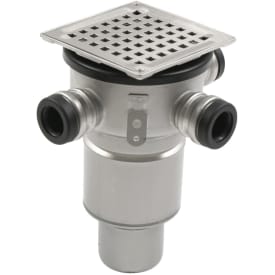 Blücher afløbsskål, til beton og flisegulv, Ø75 mm