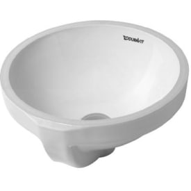 Duravit Architec servant for underliming, Ø32,5 cm, hvit