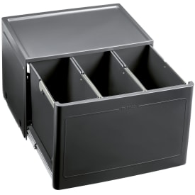 Blanco Botton Pro Manuel 60/3 kildesorteringssystem, 39 liter, sort