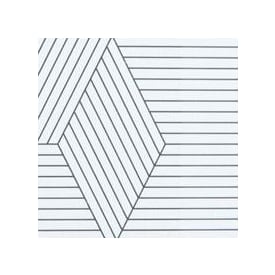 Duravit DuraSquare glashylla till benställning i metall, cubic line