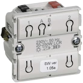 LK IHC Wireless Fuga Universal lysdæmper, 250W, 1 modul, Uden afdækning