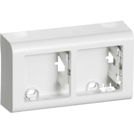 LK Fuga Softline underlag vandret, 2x1 modul, hvid