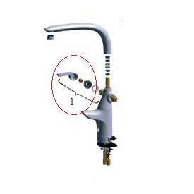 Oras Komplet overdel varm, Krom