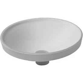 Duravit Architec servant for underliming, Ø37,5 cm, hvit