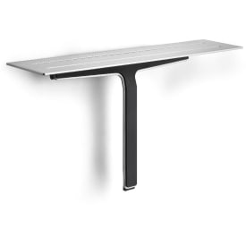 Unidrain Reframe dusjhylle med dusjnal, børstet rustfritt stål