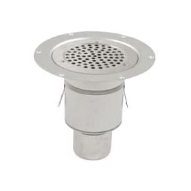 Blücher Circle golvbrunn, för vinylgolv, Ø75 mm