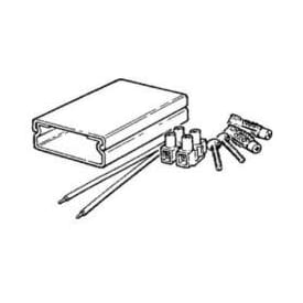 Gabotherm installationssæt til stikkontakt monteret i panelunderlag
