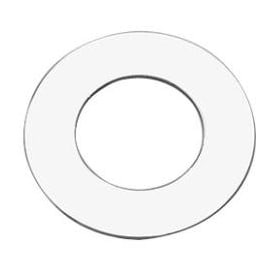 Vola dækroset i børstet krom - Ø60/Ø36 mm