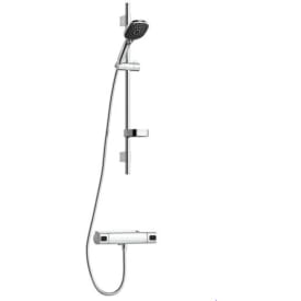 FM Mattsson Siljan duschset, vattenbesparande krom