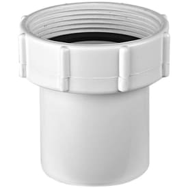 Anslutningsteleskop, Ø50 mm x G50, vit