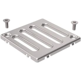 Geberit CleanLine afløbsristrist, 80x80 mm, rustfrit stål