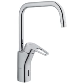 FM Mattsson Siljan Duo kjøkkenarmatur, berøringsfri, krom