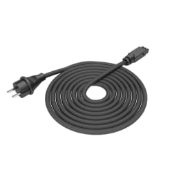 Solamagic ekstra kabel 10M med stik, sort