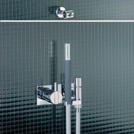 Vola 172T9 brusesæt, vandbesparende,  rustfrit stål