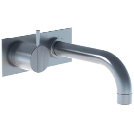 Vola 2112C badekarbatteri, 160 mm tut, børstet krom