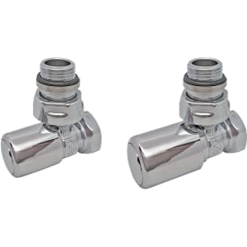 Kriss Skandi First Manuel ventilset, 1/2", vinkel, krom