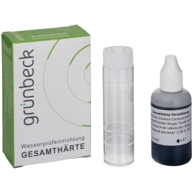 Grünbeck vandprøvningsudstyr, til måling af vandets hårdhed