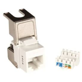 Kontakt Keystone Standard UTP Cat.6A, flip-jack