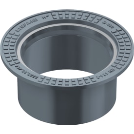 Duco 425 x 250 mm karm uden pakning, rund, flydende, SG SORT