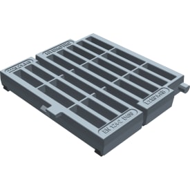 Duco løs rendestensrist med lige lameller, 40 t, SG SORT