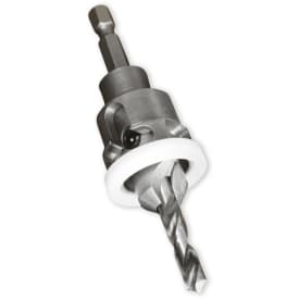 Undersænker med dybdestop, 1/4", 12 mm, 4,5 mm bor