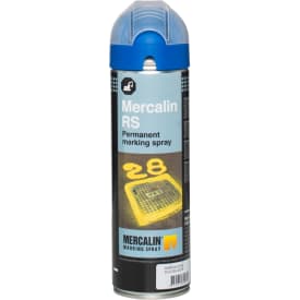 Mærkespray med 360° ventil, 500 gram - blå