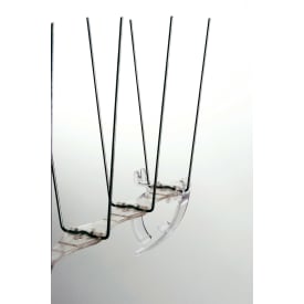 Clips til montering av fuglesikring på takrenne - 10 stk