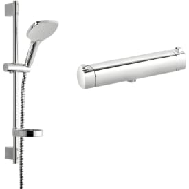 Damixa Pine Thermixa brusesæt, vandbesparende,  krom