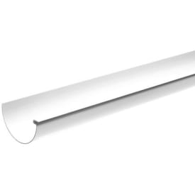 Plastmo tagrende nr. 10 á 3 meter, hvid