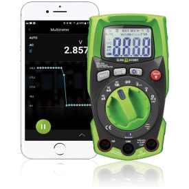 Multimeter Elma 6100BT IP65 ekte RMS med Bluetooth