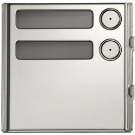 2Voice Steel modul med 2 trykknapper