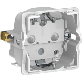 LK Fuga stikkontakt med jord, 1 modul, uden afdækning