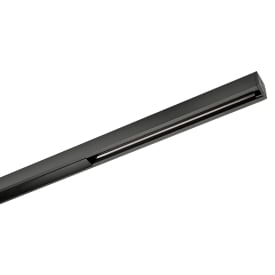 SG Zip 1F strømskinne, svart, 2 meter