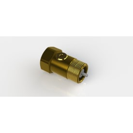 Kontrollerbar kontraventil 1" Udligningsstykke 90 mm.