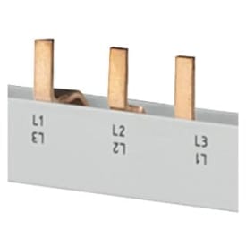 Sløjfeskinne PIN 10 mm², 4-f, L1020 mm, grå, 5ST3746-2