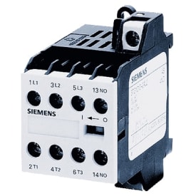 Minikontaktor skrue 8,4A 4kW 3NO+1NC 24V DC 3TG1001-0BB4